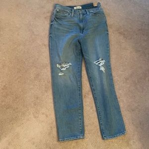 Madewell Mom Jeans - size 27 - light wash - new with tags